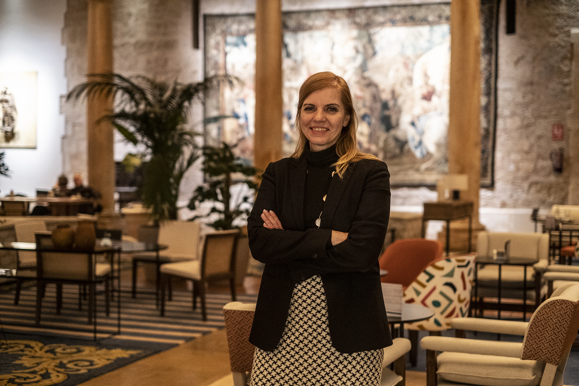 Eva Legaza, directora del Parador de Lerma