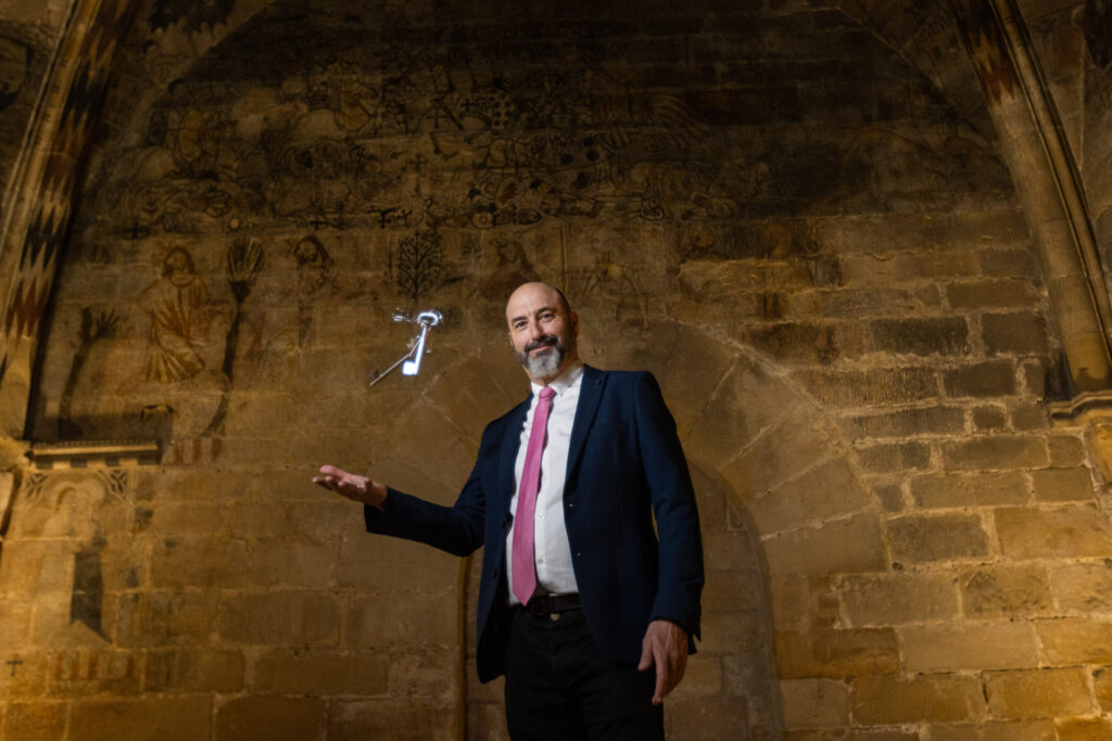 Alberto Hernández, director del Parador de Alcañiz