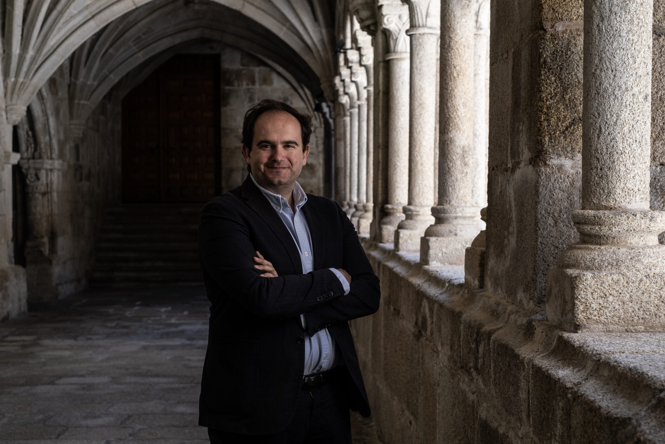 Miguel Castro, director del Parador de Santo Estevo